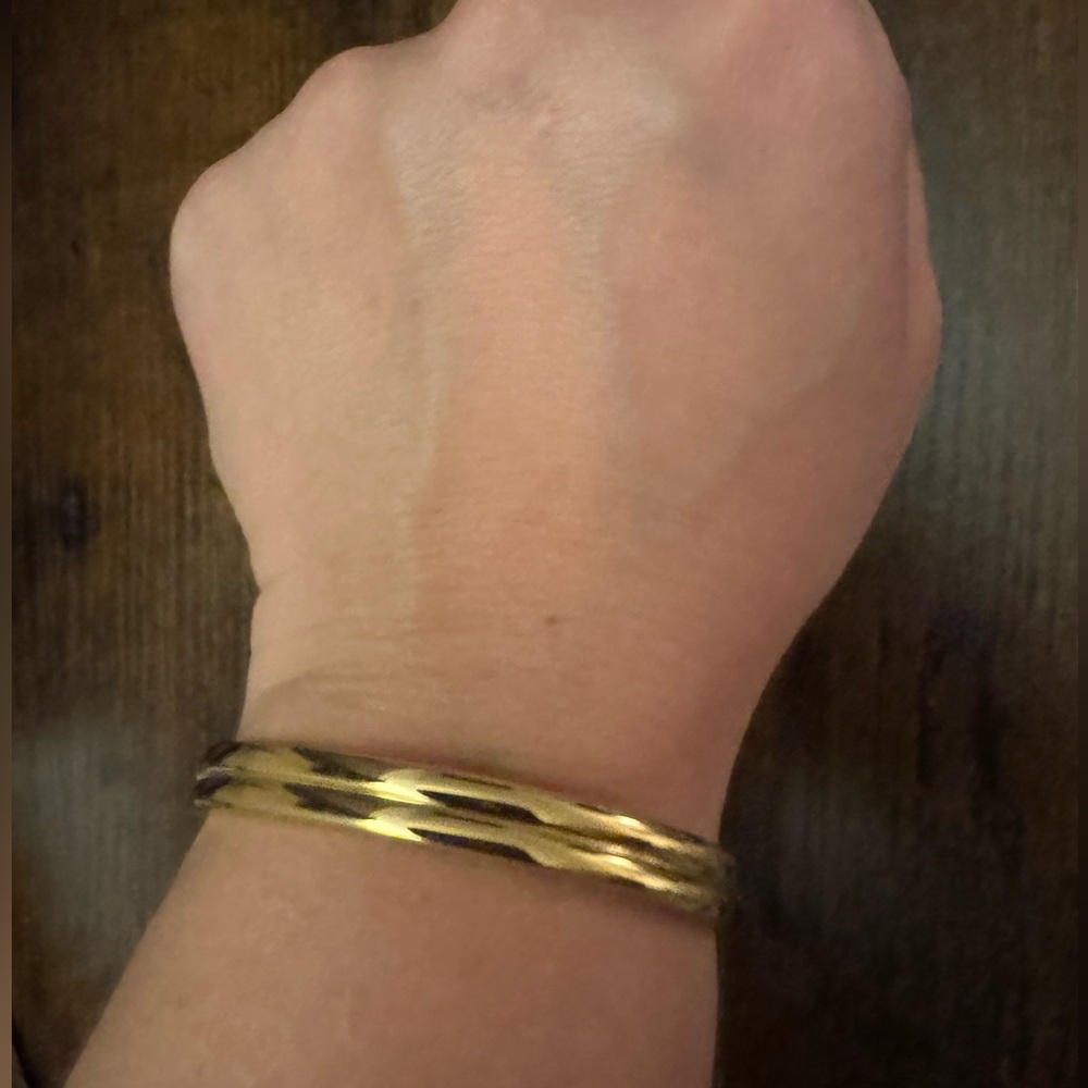 Marrin Costello Gold Petra Cuff Bracelet - Brand New